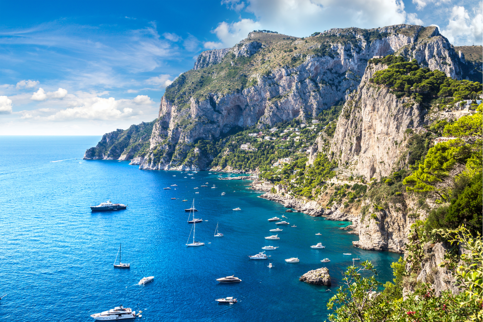 Italy yacht charter, capri