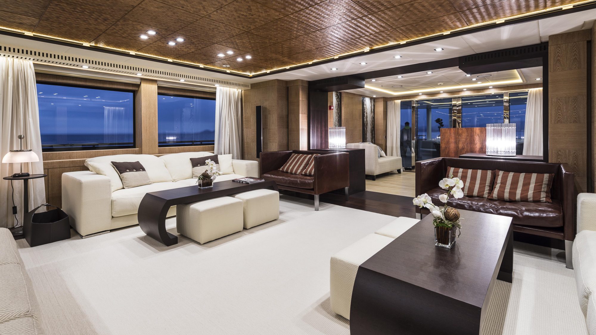 I Nova yacht for sale main saloon