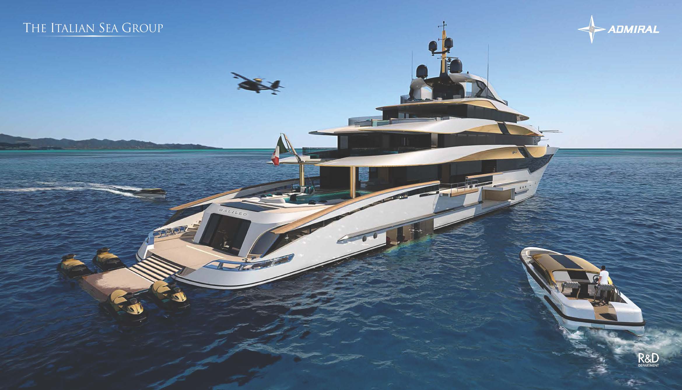 Concept Yacht PROJECT GALILEO 80 for Sale with SuperYachtsMonaco