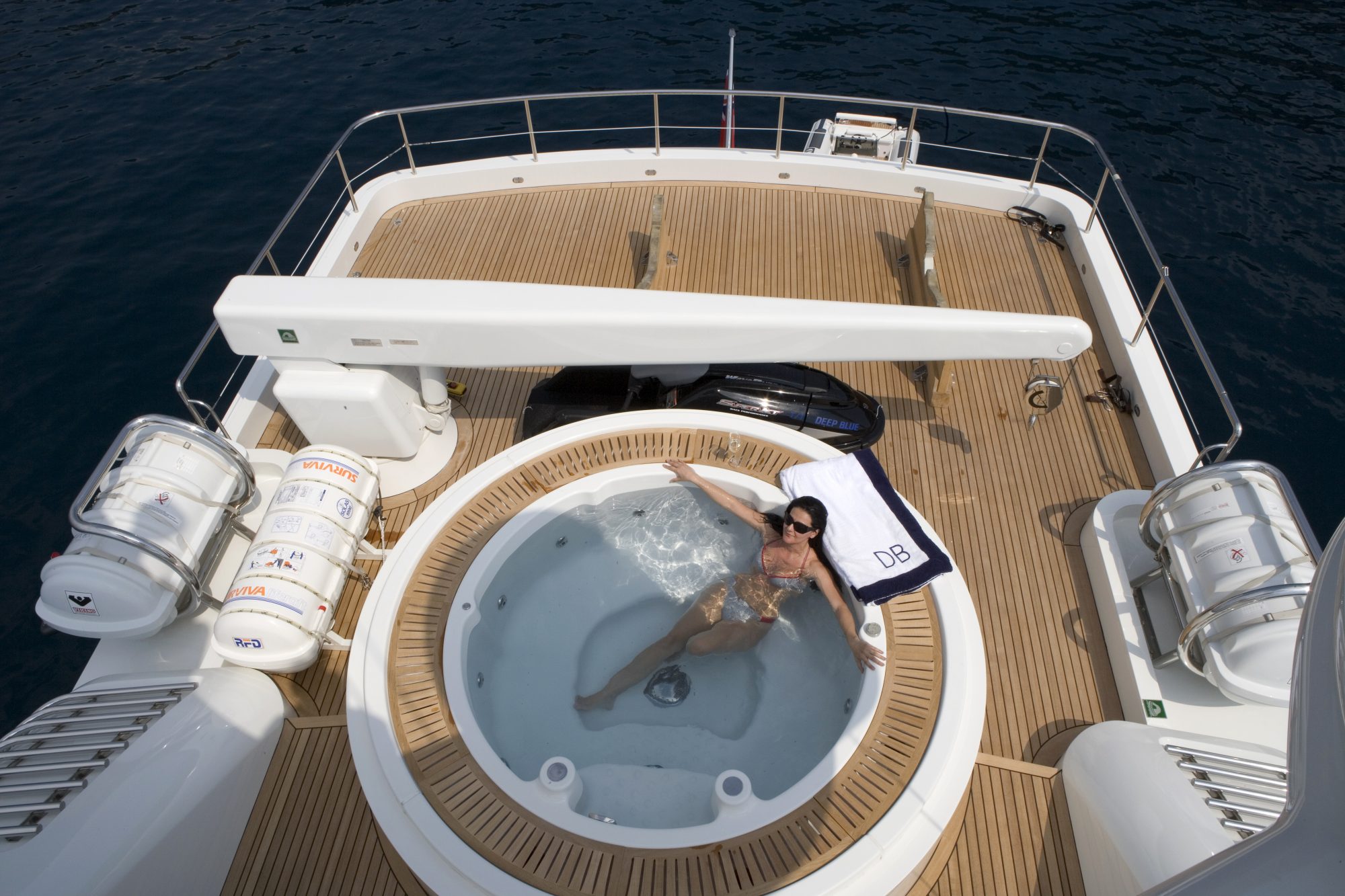 yacht for charter deep blue ii