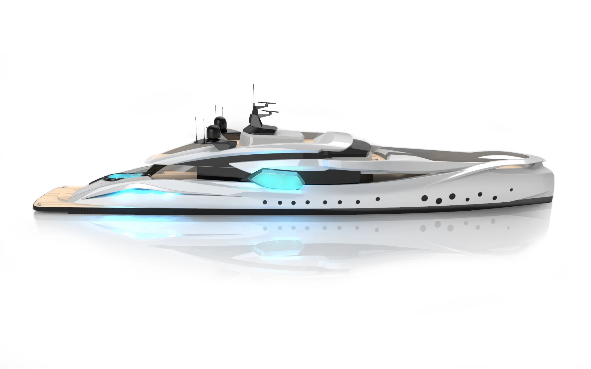 Concept Yacht HYPNOSQUID for Charter with SuperYachtsMonaco