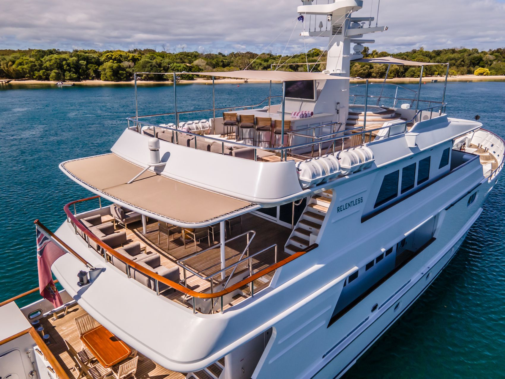 M/Y RELENTLESS Available for Charter with SuperYachtsMonaco