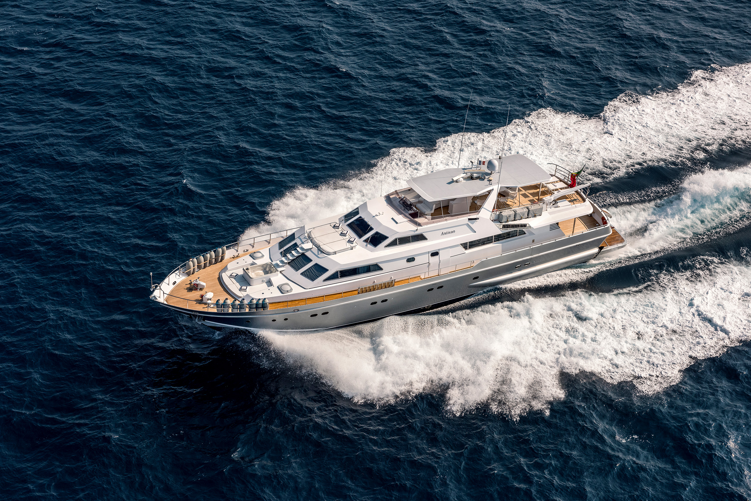M/Y ANTISAN for Charter with SuperYachtsMonaco