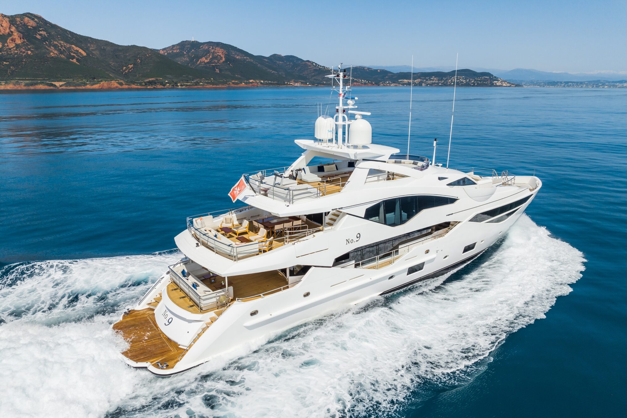NO.9 Yacht for Charter with SuperYachtsMonaco