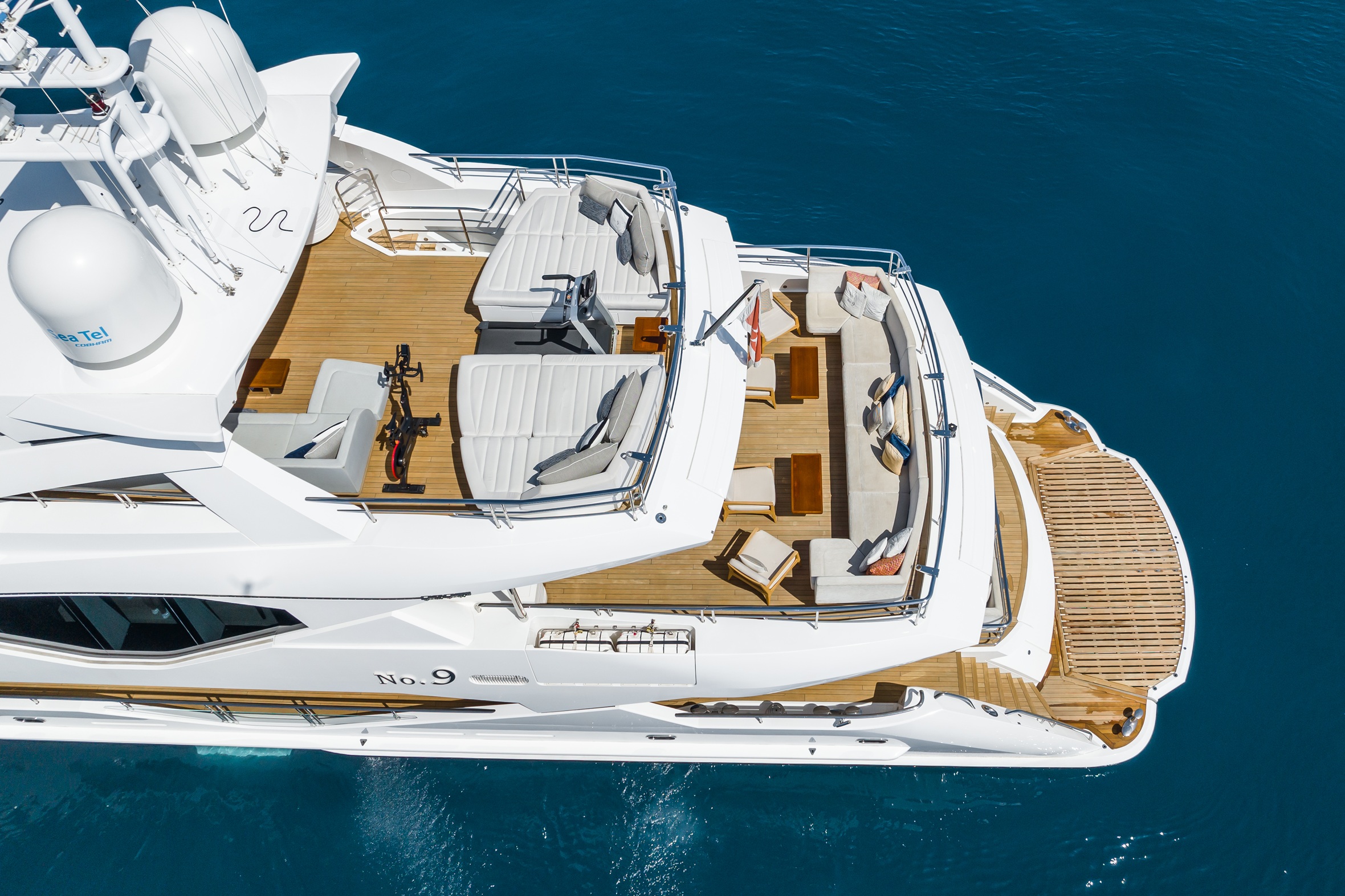 No.9 Yacht for Charter with SuperYachtsMonaco