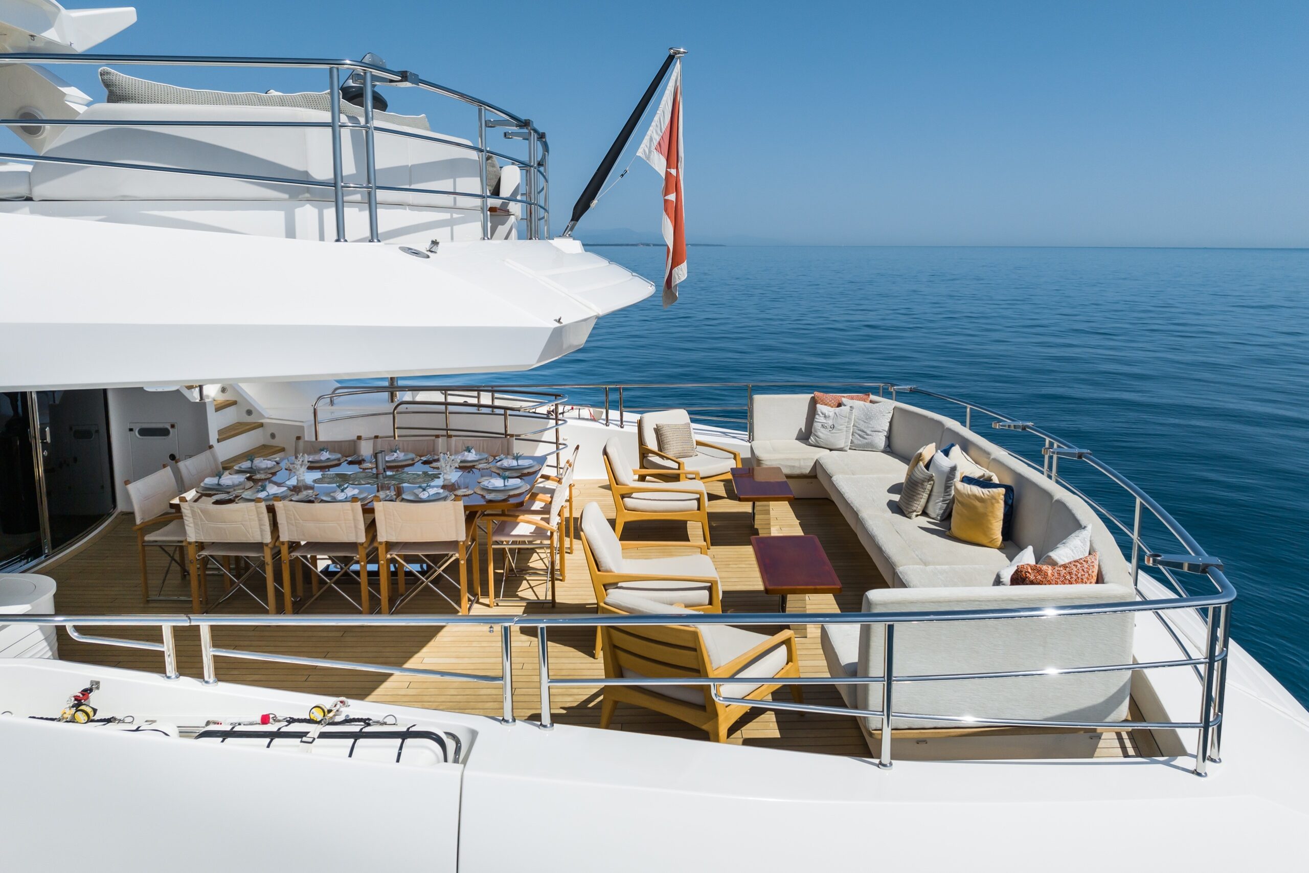 No.9 Yacht for Charter with SuperYachtsMonaco