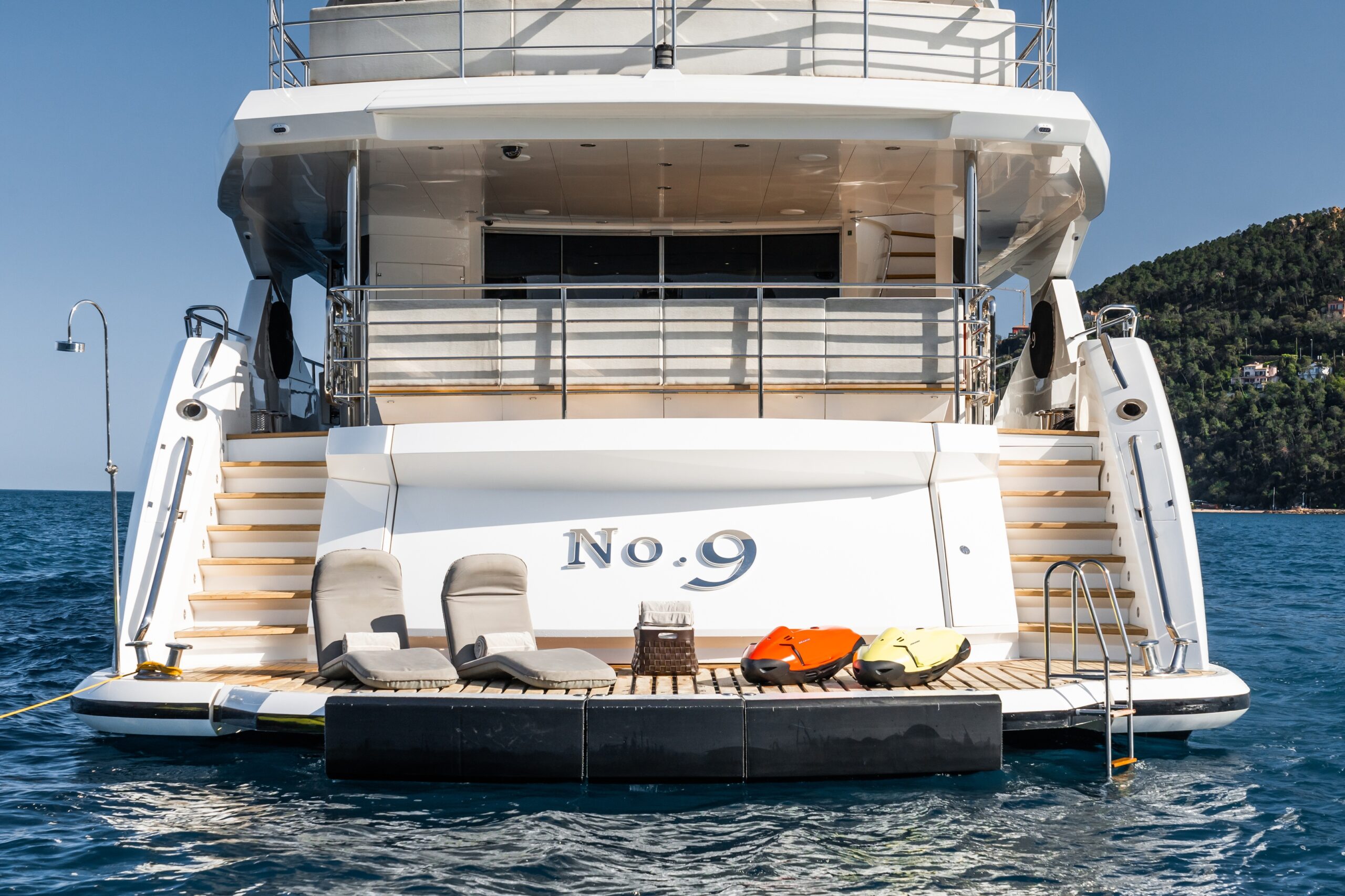 No.9 Yacht for Charter with SuperYachtsMonaco