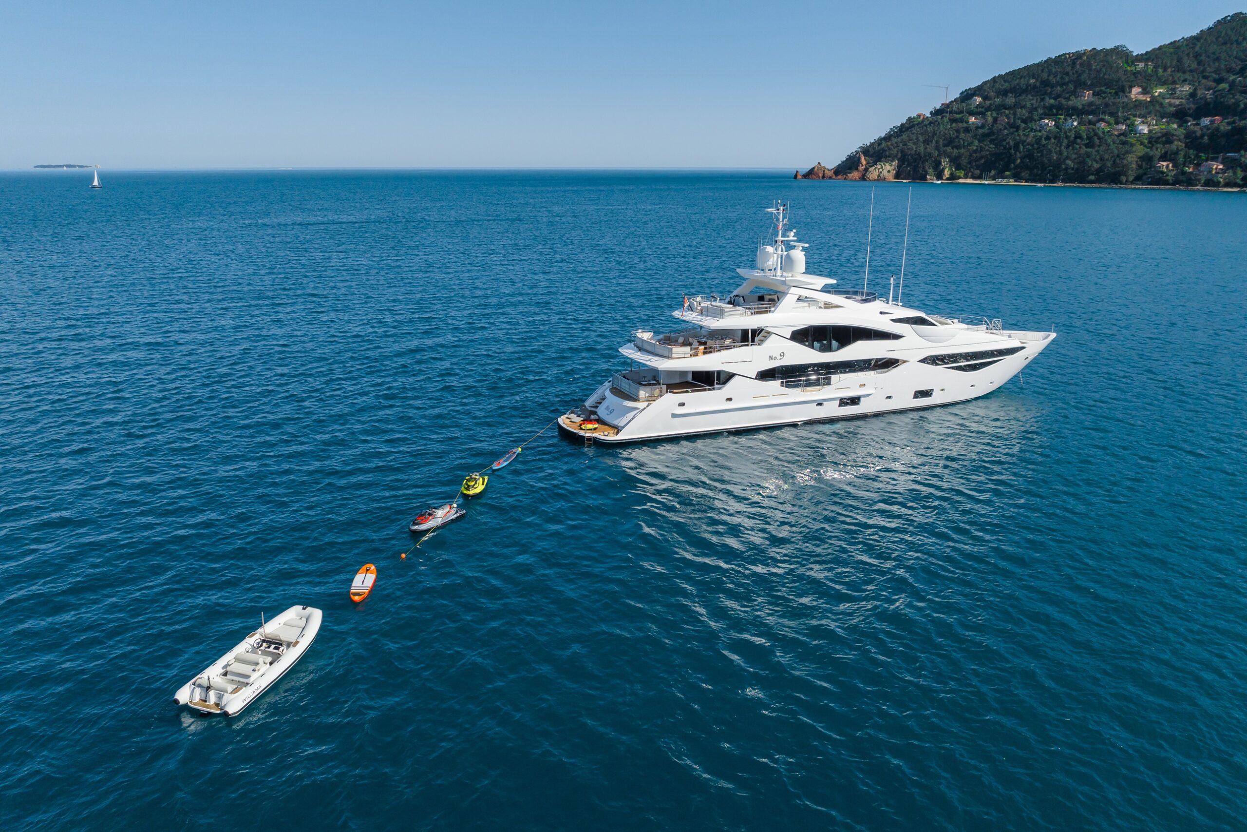 No.9 Yacht for Charter with SuperYachtsMonaco