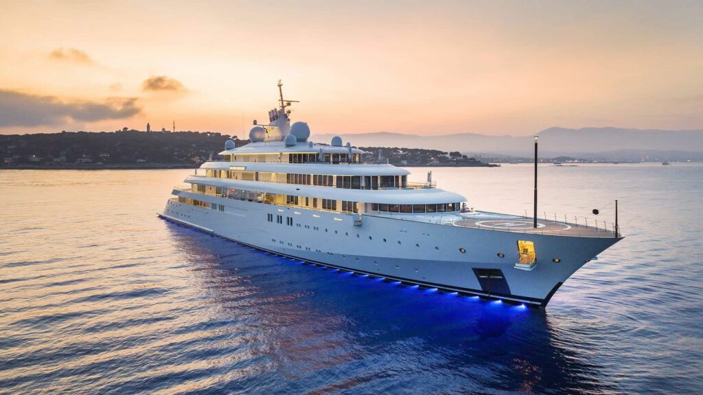 GOLDEN ODYSSEY, 123.2m megayacht, Lürssen