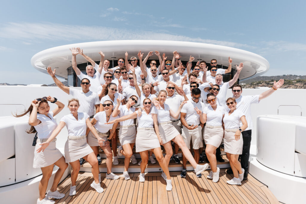 Crew - I Dynasty megayacht for sale with SuperYachtsMonaco