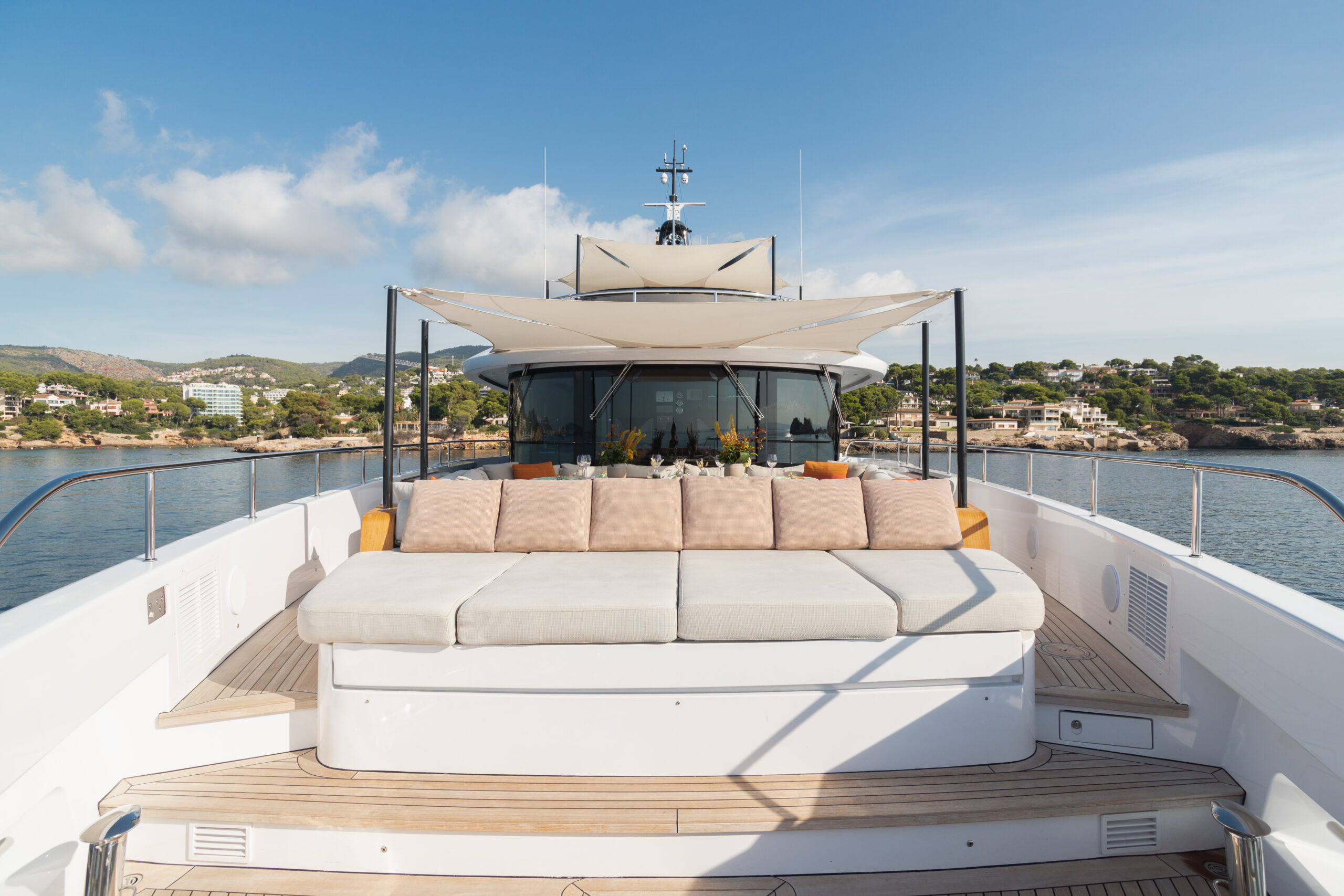 benetti oasis charter yacht maverick